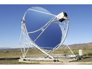 Eurodish - Paraboloc dish Stirling at the PSA in Spain Eurodish - Paraboloc dish Stirling at the PSA in Spain